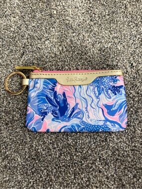 Lily Pulitzer ID case /wallet/ keychain